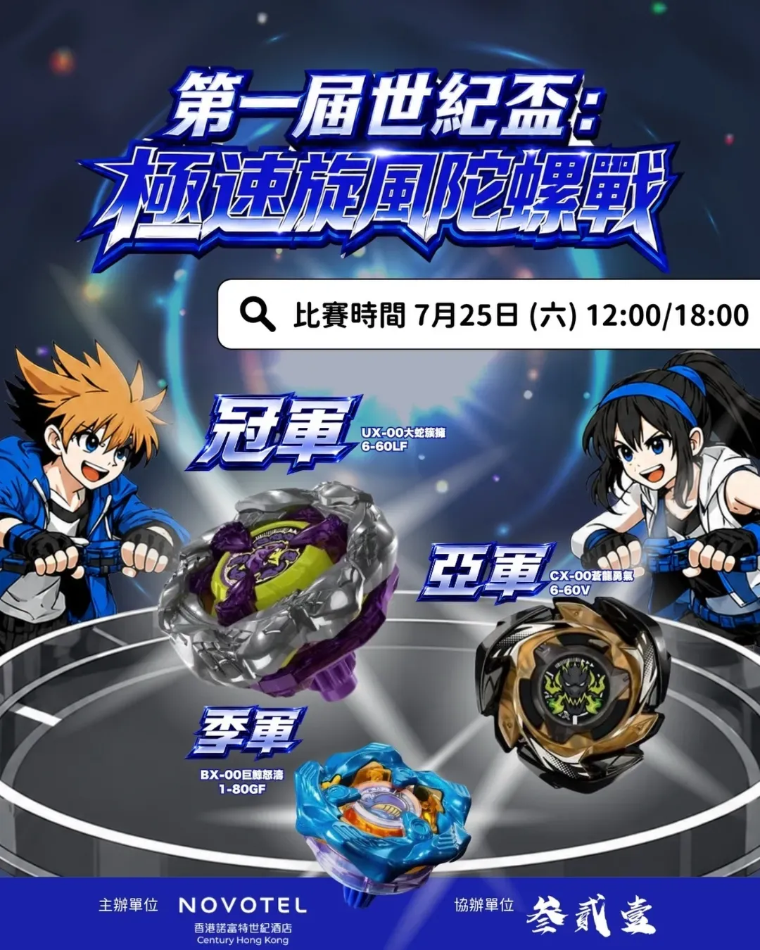 第一屆世紀盃：極速旋風陀螺戰