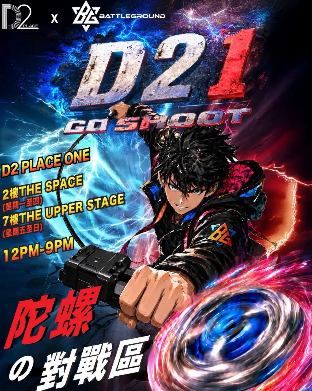 D2 1 Go Shoot 陀螺對戰區
