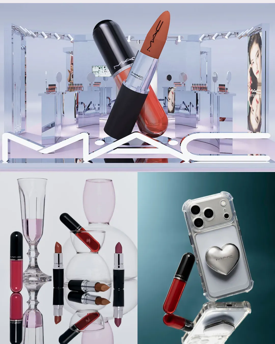 MAC 3S 鏡光唇藝限定店​