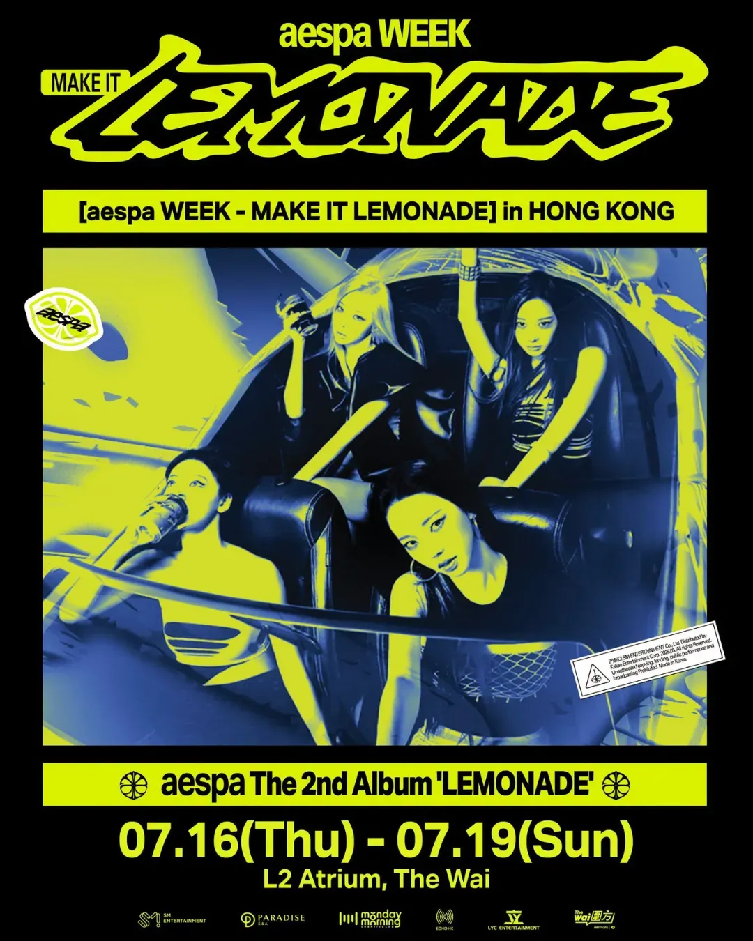 [aespa WEEK - MAKE IT LEMONADE] in Hong Kong