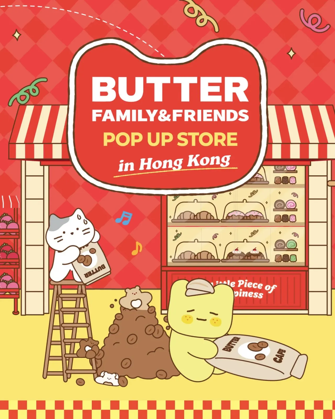 BUTTER FAMILY&FRIENDS; 快閃店@青衣城