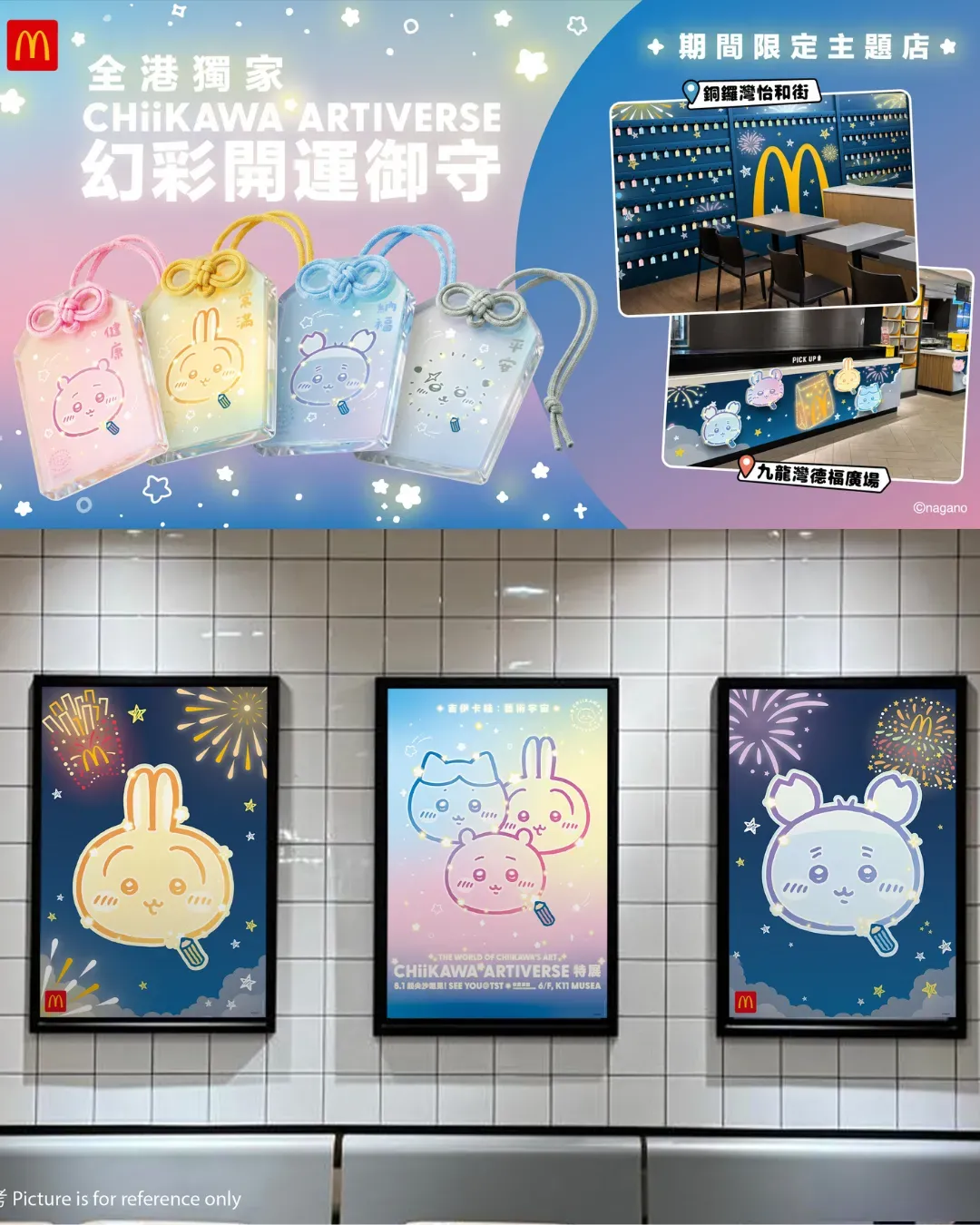 麥當勞 x CHIIKAWA  ARTIVERSE主題店
