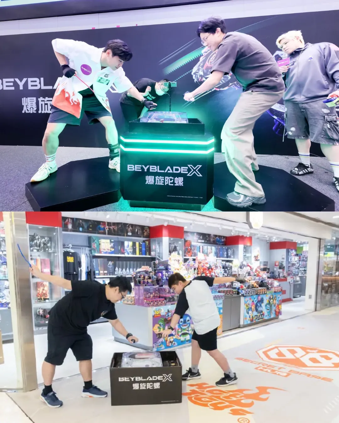 屯門市廣場 爆旋陀螺X 比賽及期間限定店