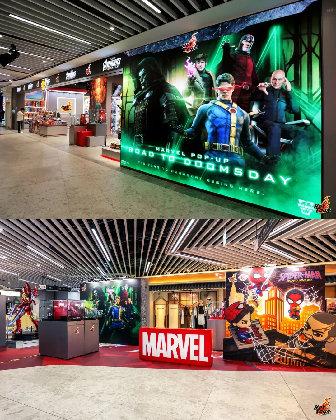 MARVEL POP-UP · ROAD TO DOOMSDAY 期間限定店