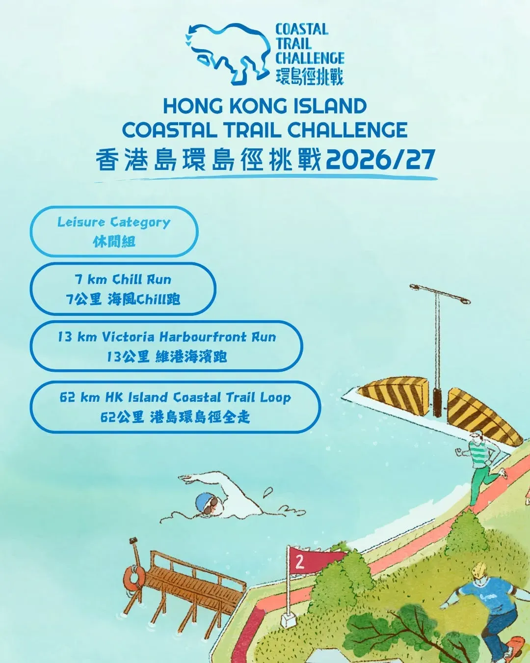香港島環島徑挑戰 2026/27