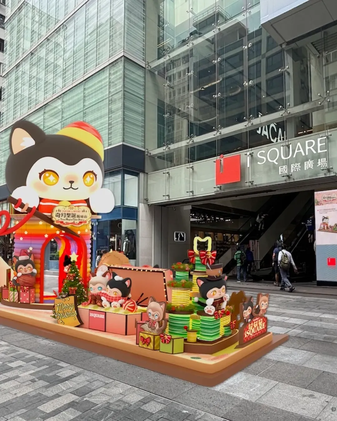iSQUARE × TOYZEROPLUS MEWKY奇幻聖誕裁縫店