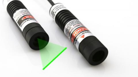 Focusable 532nm Green Line Laser Module, Laser Line Generators, Green Laser  Modules