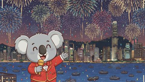 新年快樂，馬年進步！