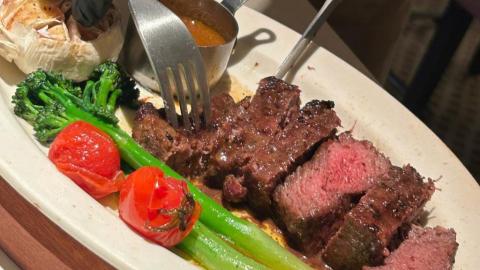  【VLOG】深圳南山區│深圳灣萬象城│西餐廳 O'eat ♥ 招牌炭燒丹佛牛排。蝦仁蕃茄奶油意麵