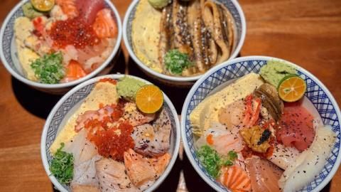 【台北】美食．瞞著爹 西門壽司丼｜藏在西門町巷弄裡的日式料理店
