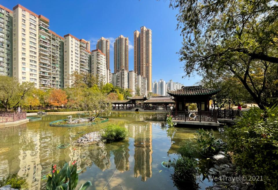 【🇭🇰香港賞花散步】荔枝角公園/神秘愛麗絲花園&嶺南之風