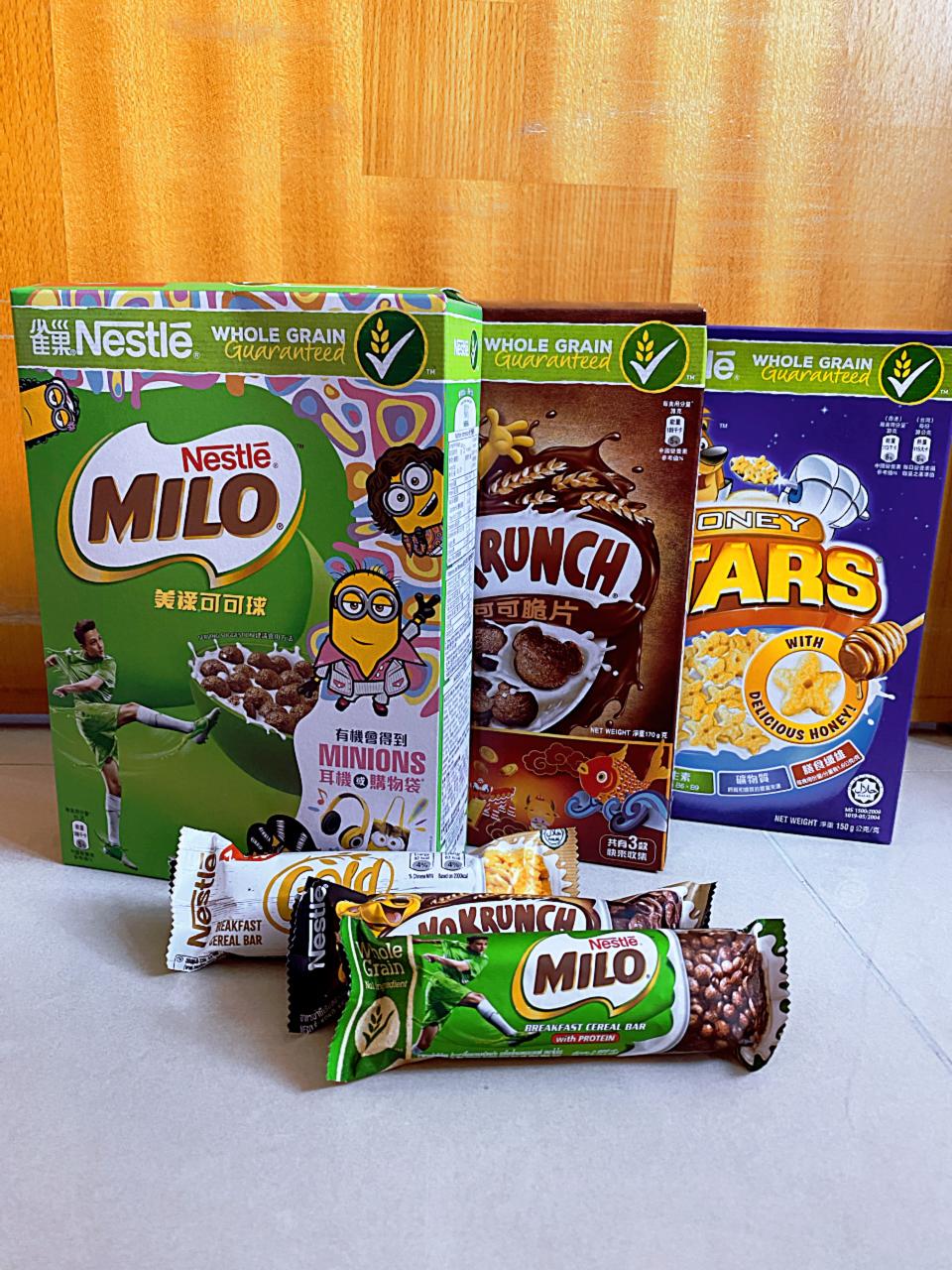 MIRROR 代言嘅雀巢穀類早餐- U Blog