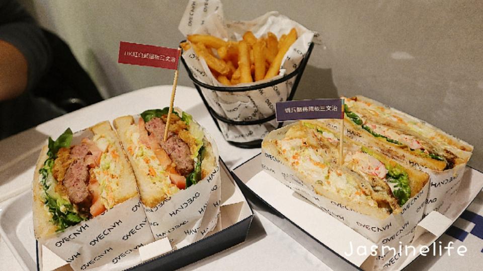 小店的三文治可是創意十足。