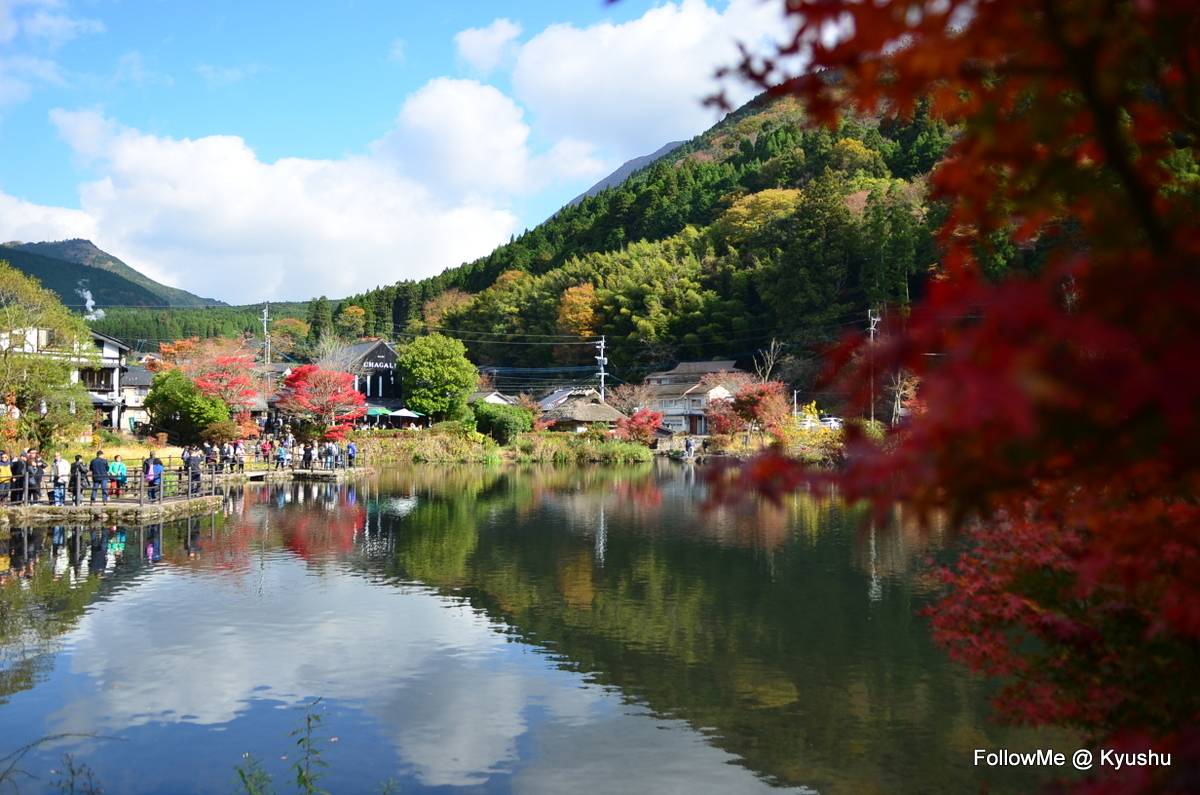 九州紅葉自駕遊 由布院氣質楓景金鏻湖 U Blog