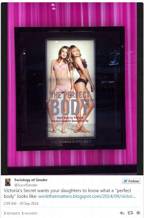 Victoria's Secret 廣告讓英國人憤怒了