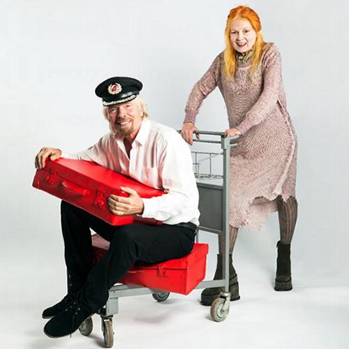 西太后 vivienne westwood x 維珍航空 virgin 空姐空少制服