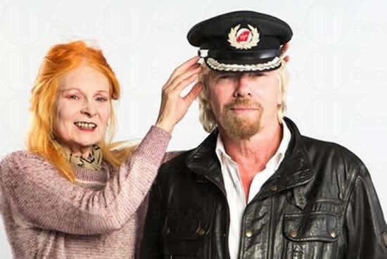 西太后 vivienne westwood x 維珍航空 virgin 空姐空少制服