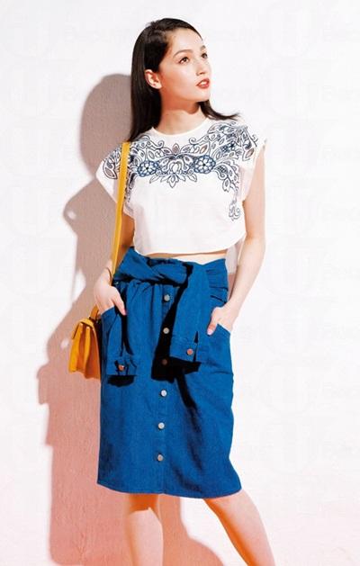 春夏就是要「露腰」！短上衣穿搭法