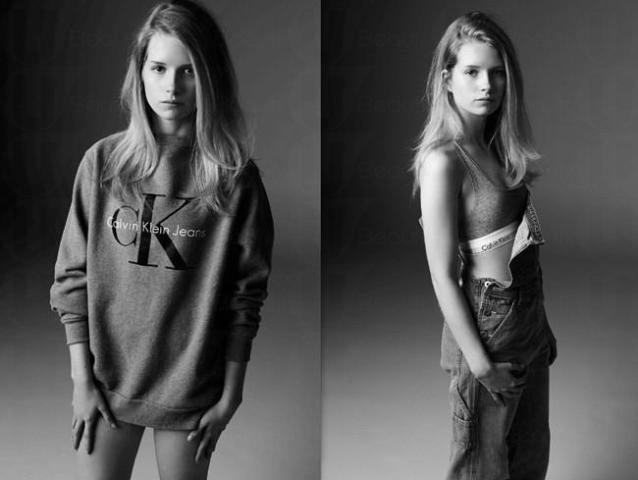 Model界的繼承者！Kate Moss妹妹Lottie Moss 任CK代言人