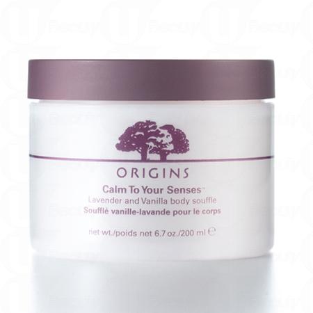 在乾燥的冬日，除了要滋潤臉上的肌膚，身體肌膚亦要好好護養。Origins 以薰衣草及雲呢拿香薰推出Calm To Your Senses感觀治療身體護理系列，以潤體霜、沐浴油及按摩浴油，帶來紓緩寧神的沐浴和護膚新體驗，來個體貼身、心、靈的感官治療！