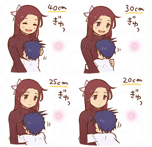 情侶身高差不同可以做的事也大不同! 情侶身高差不同可以做的事也大不同!