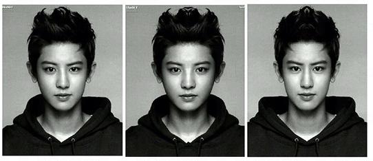 EXO成員 哪張臉最對稱? EXO成員 哪張臉最對稱?