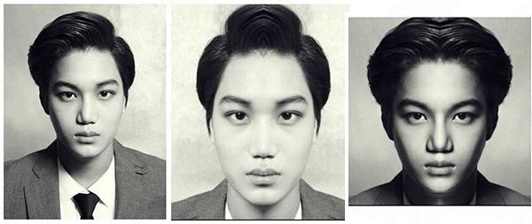 EXO成員 哪張臉最對稱? EXO成員 哪張臉最對稱?