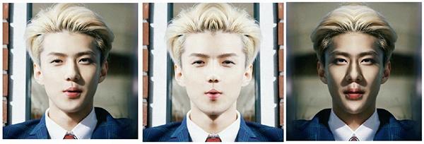 EXO成員 哪張臉最對稱? EXO成員 哪張臉最對稱?