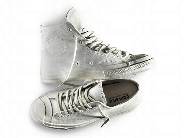 Converse X Maison Martin Margiela 白漆演進概念 Converse X Maison Martin Margiela 白漆演進概念
