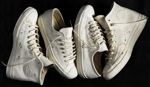Converse X Maison Martin Margiela 白漆演進概念 Converse X Maison Martin Margiela 白漆演進概念