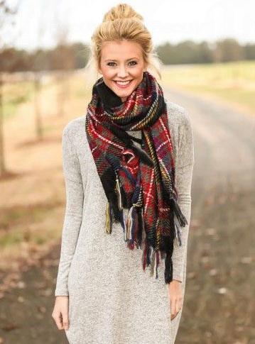 冬日頸巾篇：配合臉型挑選頸巾及建議圍法