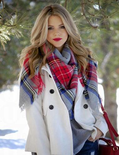 冬日頸巾篇：配合臉型挑選頸巾及建議圍法