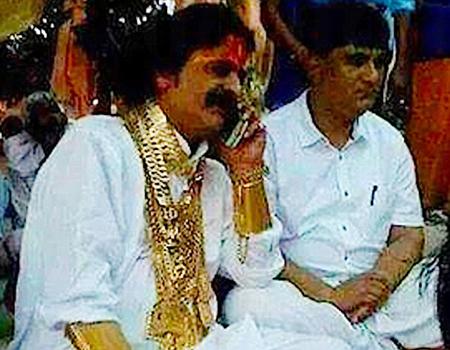 滿身盡戴黃金 印度新娘戴5百萬金上身 《滿身盡戴黃金 印度新娘戴5百萬金上身