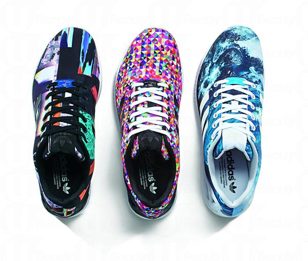 adidas Originals ZX Flux 「Print Pack」特別版 adidas Originals ZX Flux 「Print Pack」特別版
