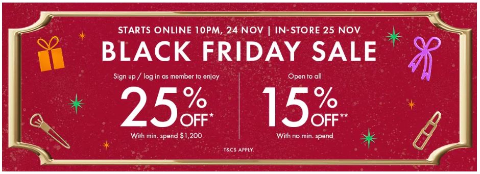 Black Friday 2022 | 6大網購平台優惠攻略！YSL、Chloé名牌手袋驚喜低價！Sephora全線護膚品75折！