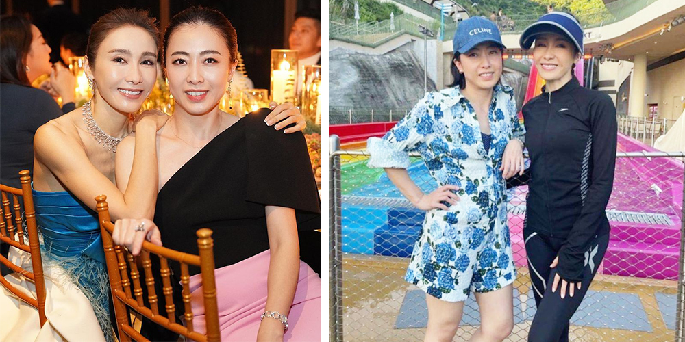 甘比帶14歲大女劉秀樺出席活動！囡囡靚樣不輸「最美賭王千金」何超欣！同黎姿合照似四姊妹！
