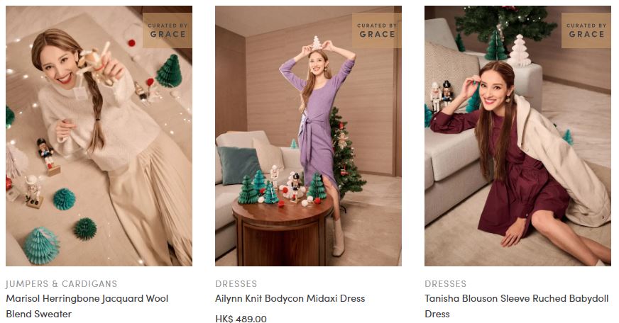 陳凱琳Love, Bonito同款單品推介！百搭優雅連身裙、針織衫！網購港幣$369起入手！