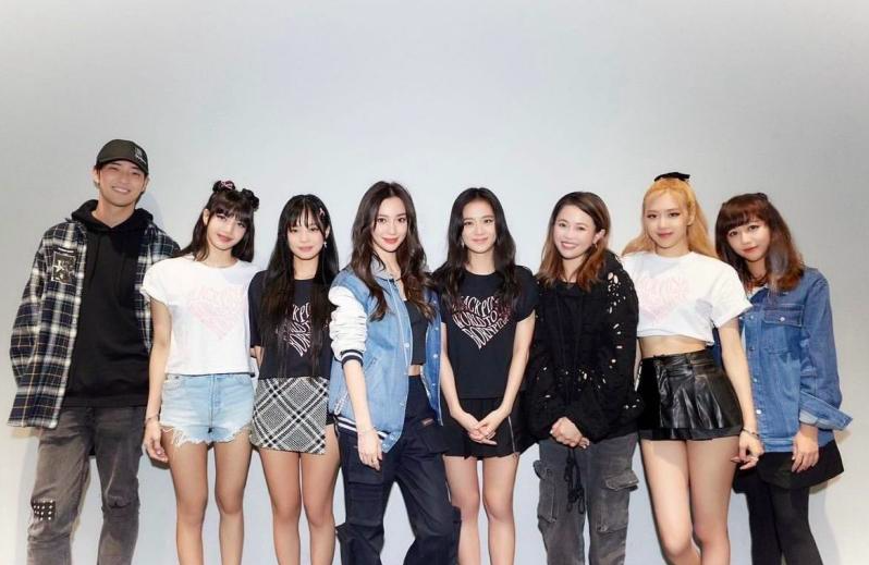 33歲Angelababy同框BLACKPINK合照曝光！重回美貌巔峰！靚樣不輸韓國女團？