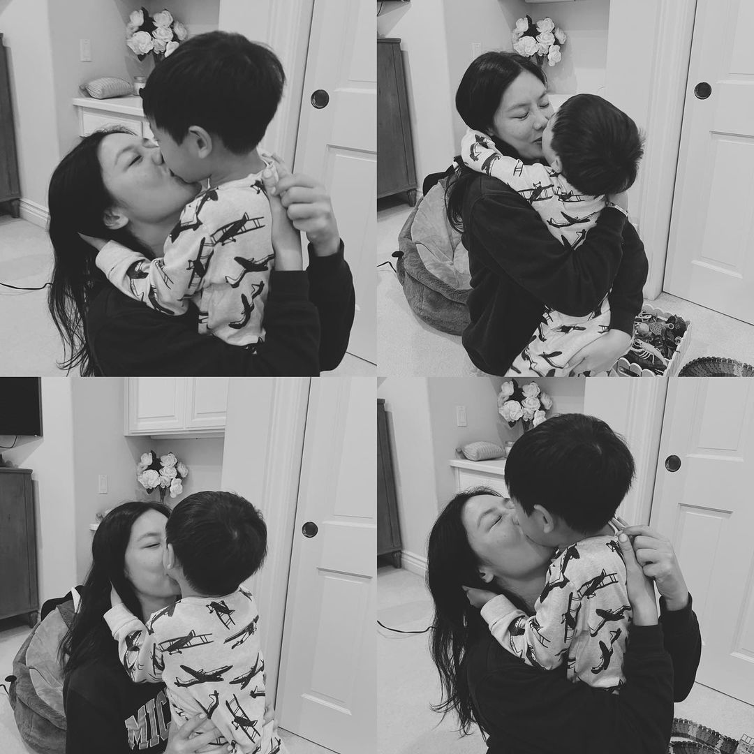 42歲樂基兒素顏驚現殘爆大眼袋！新相晒事業線回復好狀態！激索舊照瘋傳被封「高配Jennie」！