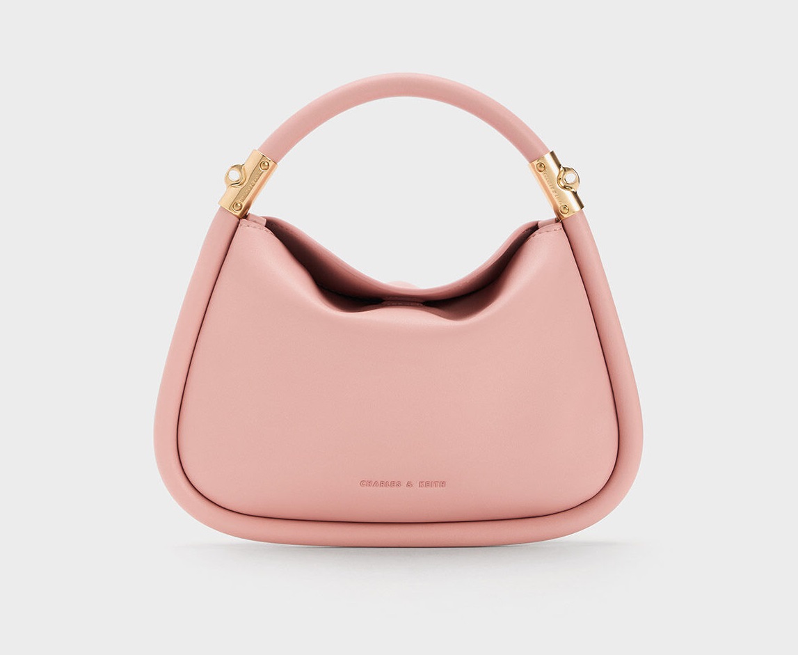 CHARLES & KEITH 2023初春粉色手袋！名牌平替款式！最平HK$ 439入手！