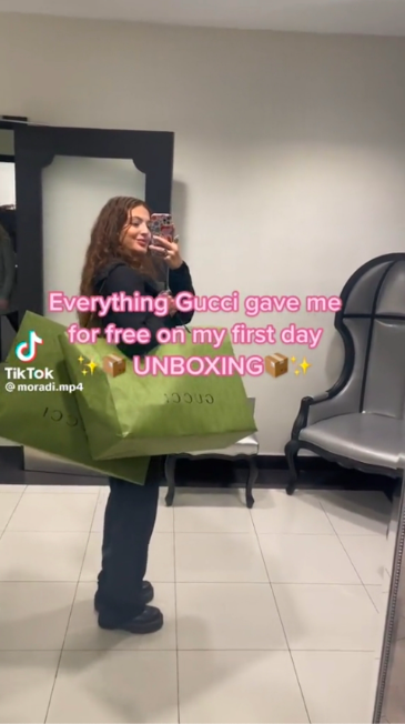 Gucci女職員網上炫耀超豪華入職禮包！因1句話激嬲高層終被炒！網民：職場大忌！