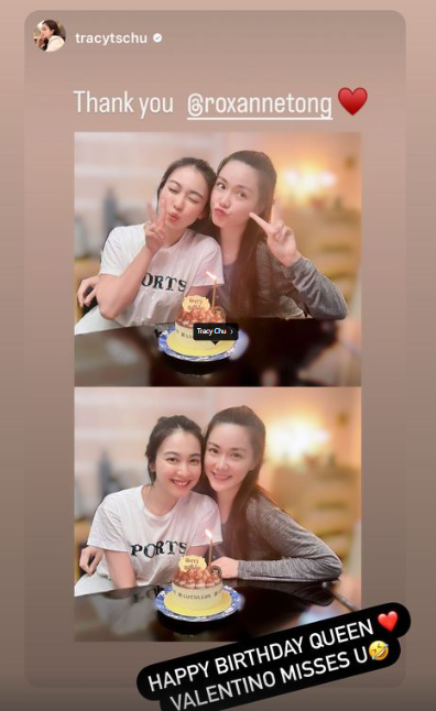 湯洛雯為朱千雪慶35歲生日曬素顏合照！二人相差一年仍像25歲！網民：好難揀！