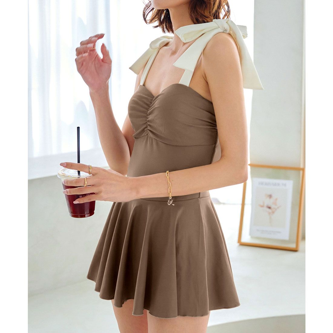 泳衣網購推薦｜網購日牌夏天泳衣推薦！顯瘦連身泳衣/比基尼！荷葉邊/性感綁帶！