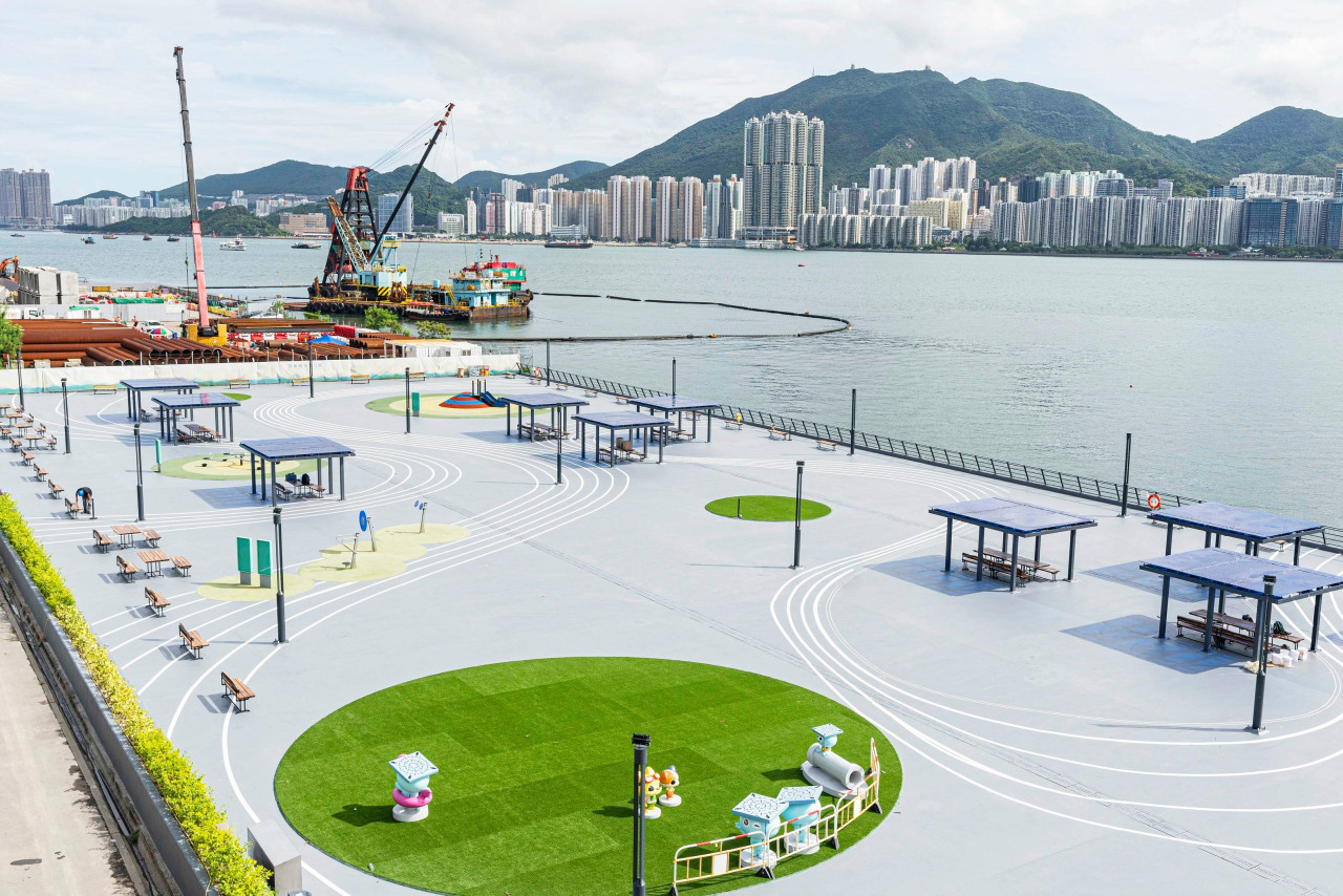 茶果嶺全新海濱公園正式開幕!必玩8米高滑梯/60組遊樂設施 | UHK 港生活