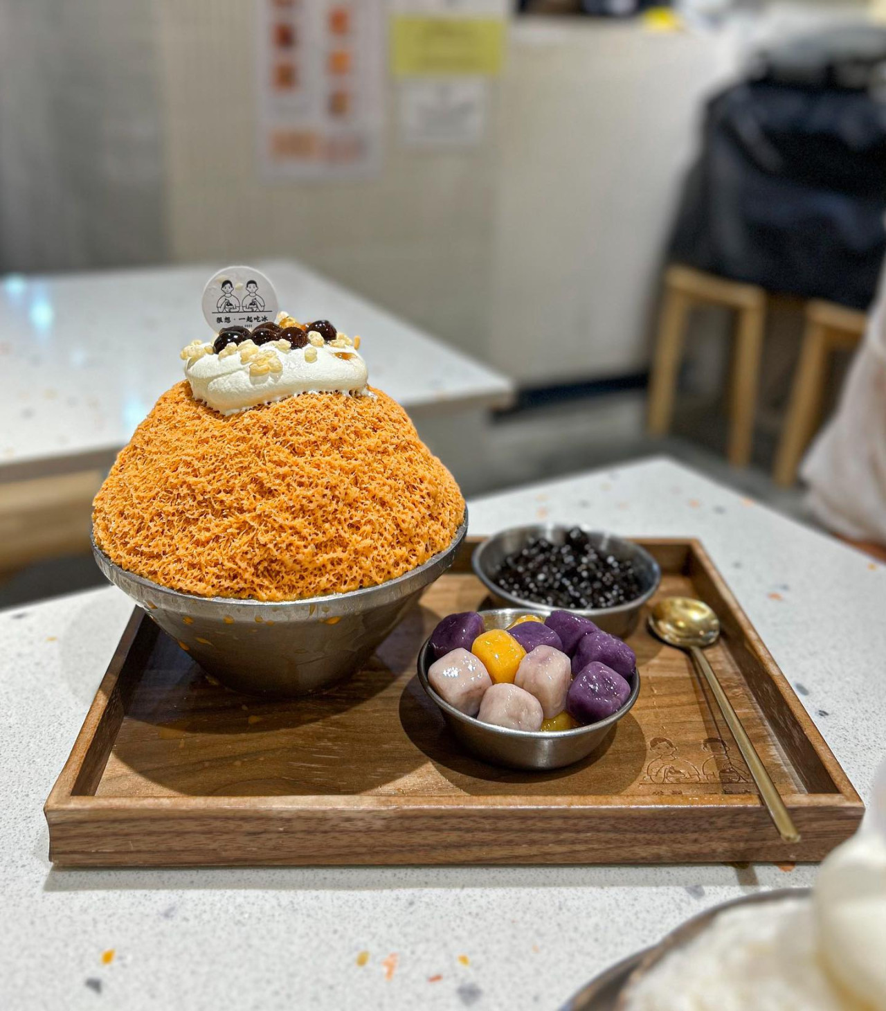 西營盤文青台式甜品店「很想 · 一起吃冰」 全新泰式奶茶芋圓刨冰／招牌幼滑牛奶刨冰／日式焙茶奶蓋刨冰 | U Food