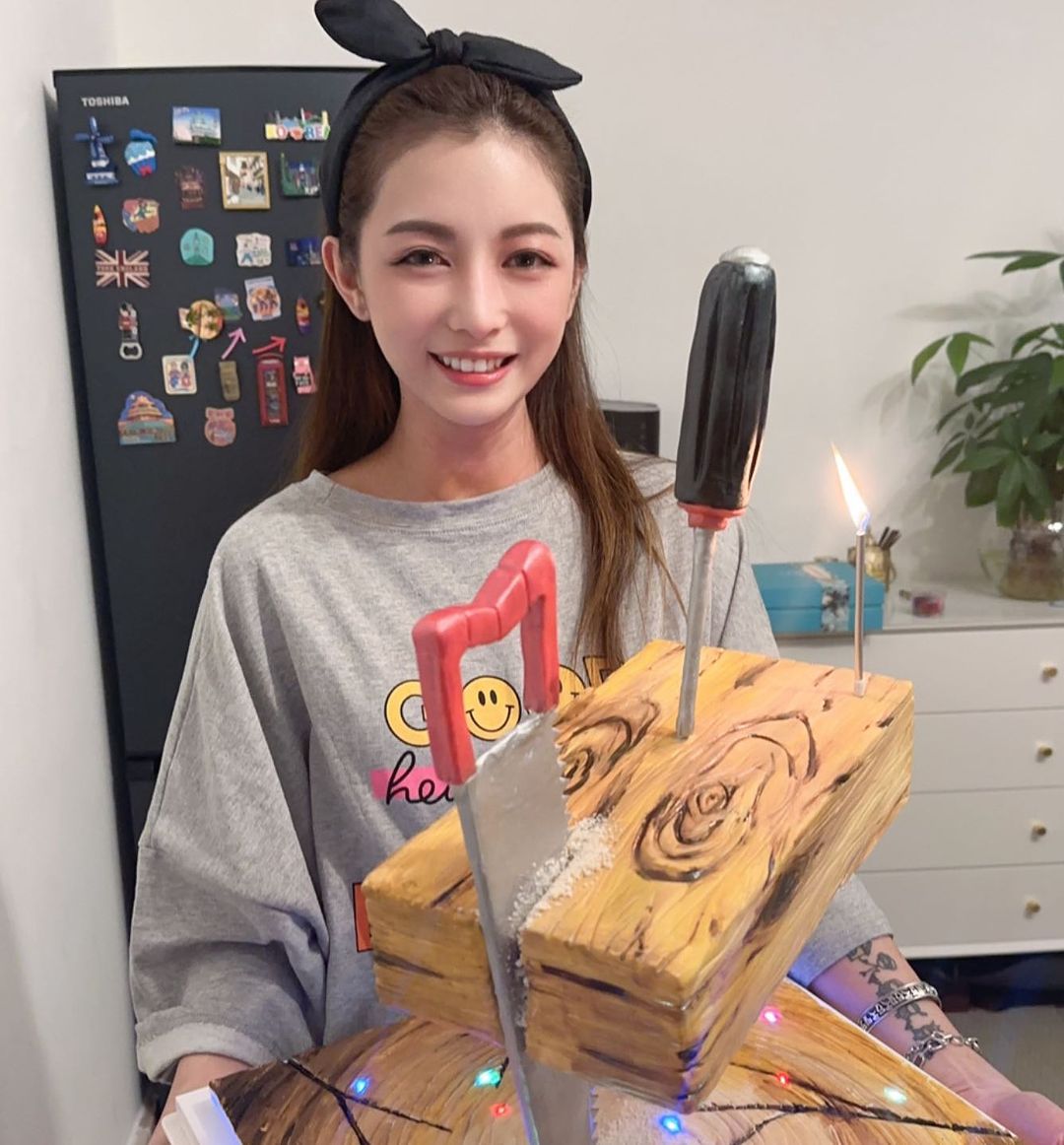 陸永太太Reina生日收OOO超開心！33歲凍齡靚樣驚艷網民！