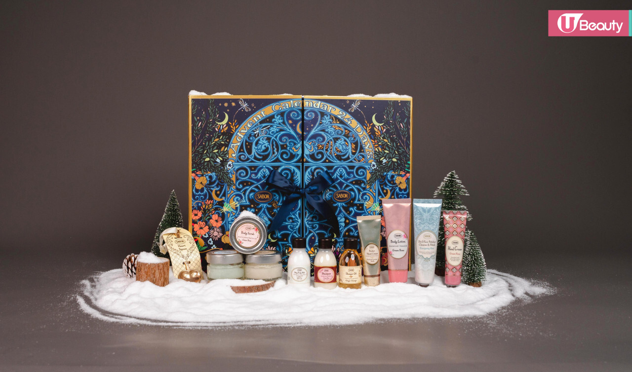 聖誕2023 |限量版 SABON 倒數日曆 24份香氣禮品！薰衣草身體磨砂、白茶潤膚露！