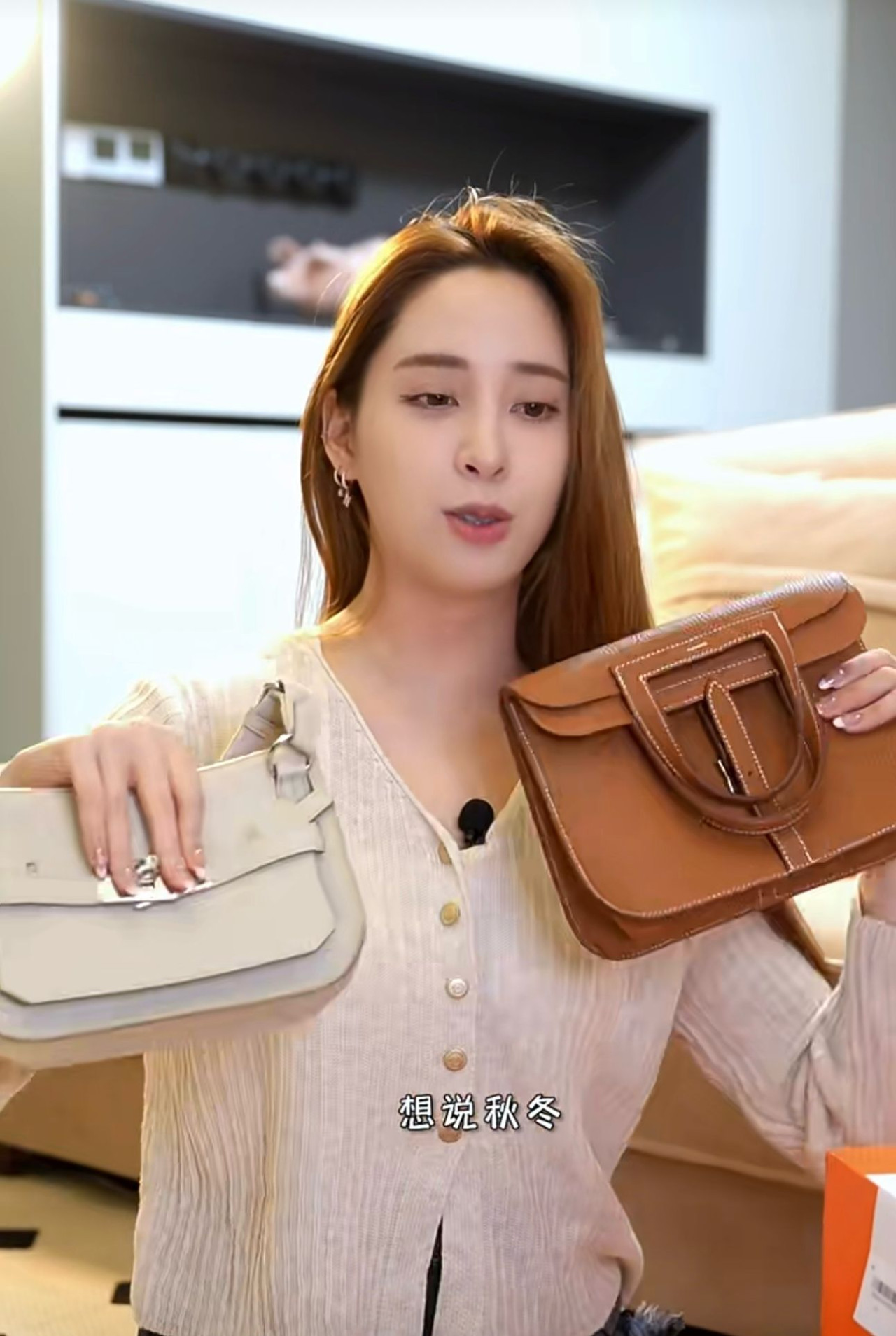 歐陽妮妮開箱Hermès被狠批「愛炫富」！霸氣反擊：好好想你要怎麼賺錢買愛馬仕吧！