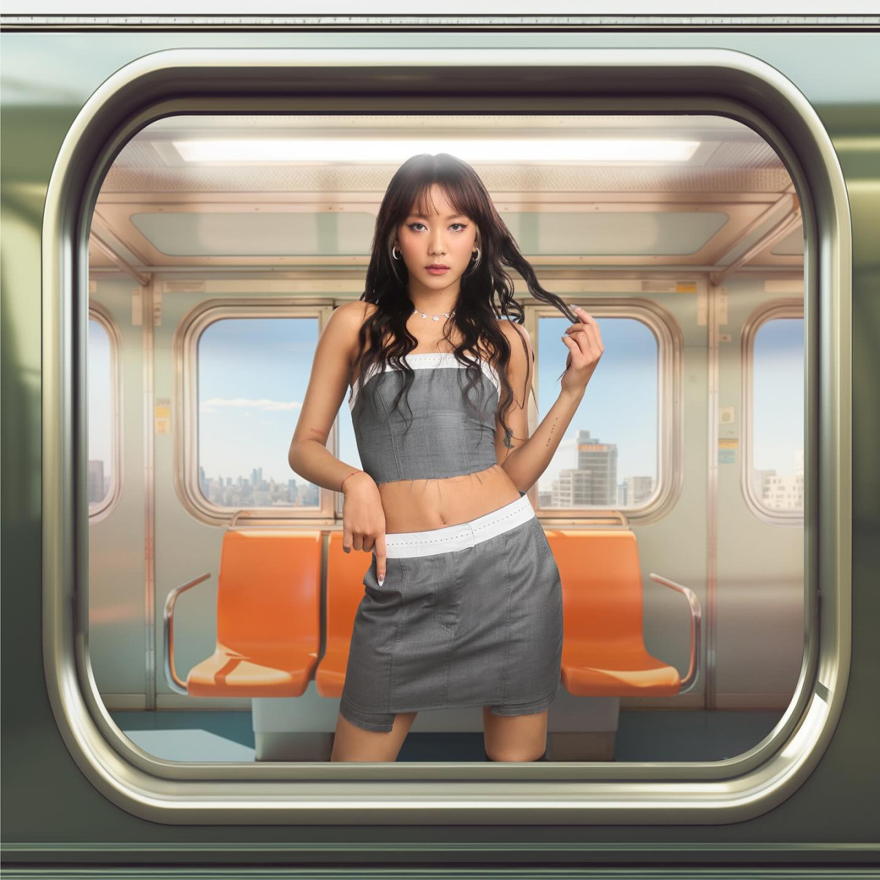 COLLAR成員Marf駁長髮轉新造型！大波浪新髮型女人味滿瀉！