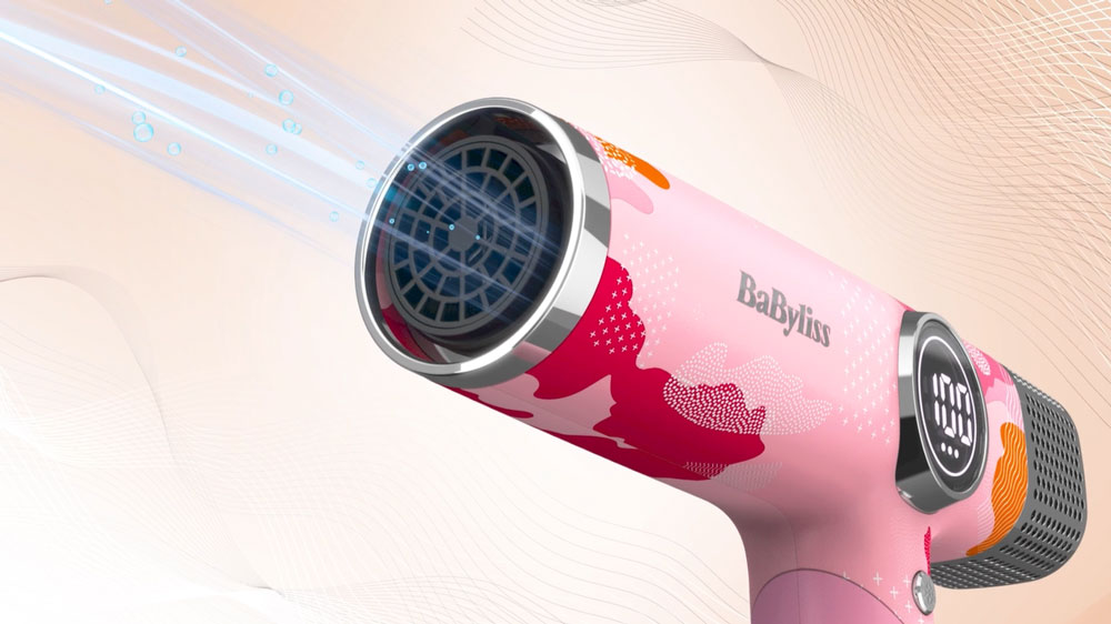 吹頭+造型+護髮 全新BaByliss 1800瓦數碼高速風筒